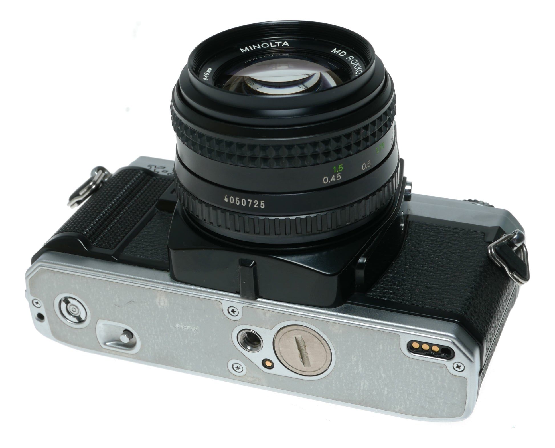 Minolta X-300 Vintage SLR Camera with Minolta MD Rokkor 50mm f/1.4 Lens - View 8