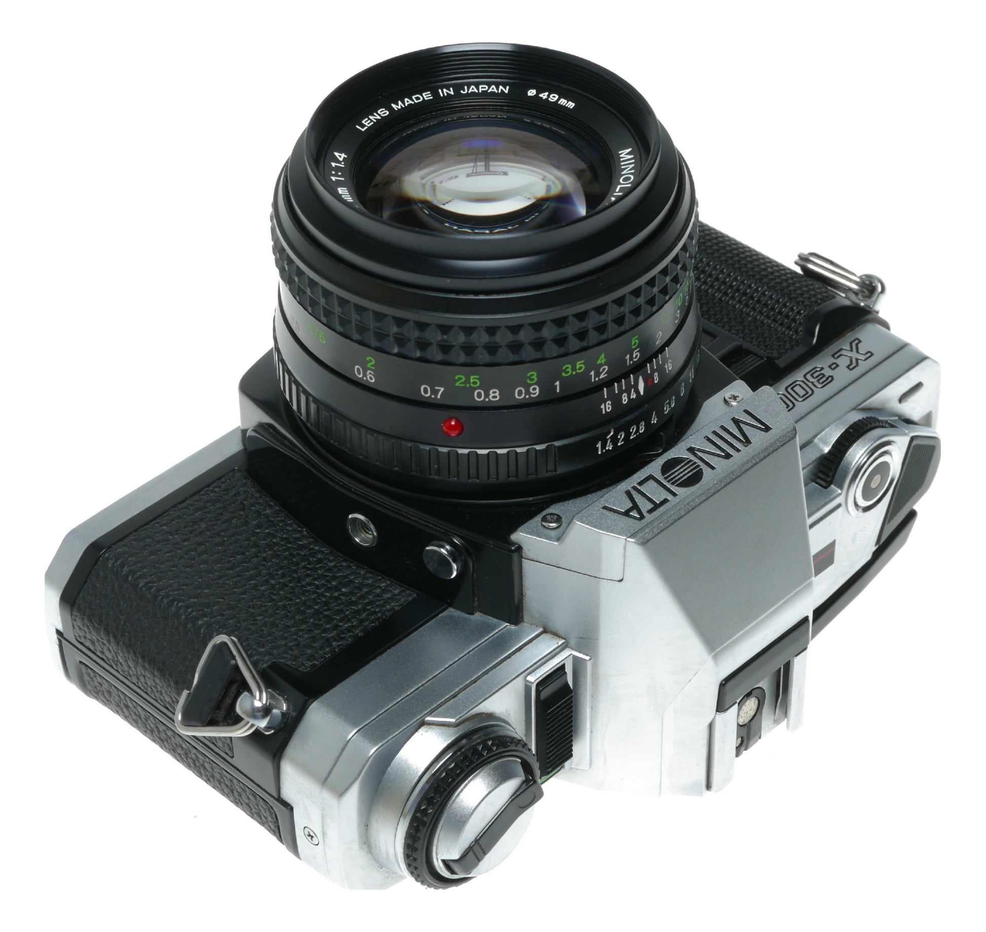 Minolta X-300 Vintage SLR Camera with Minolta MD Rokkor 50mm f/1.4 Lens - View 10