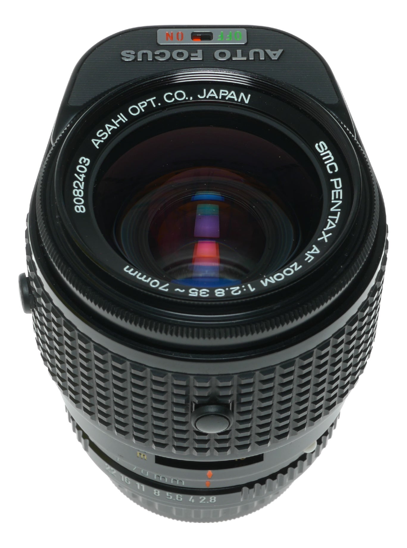 Pentax smc PENTAX AF Zoom 35-70mm f/2.8 Lens - Asahi Optical Co. Japan - View 8