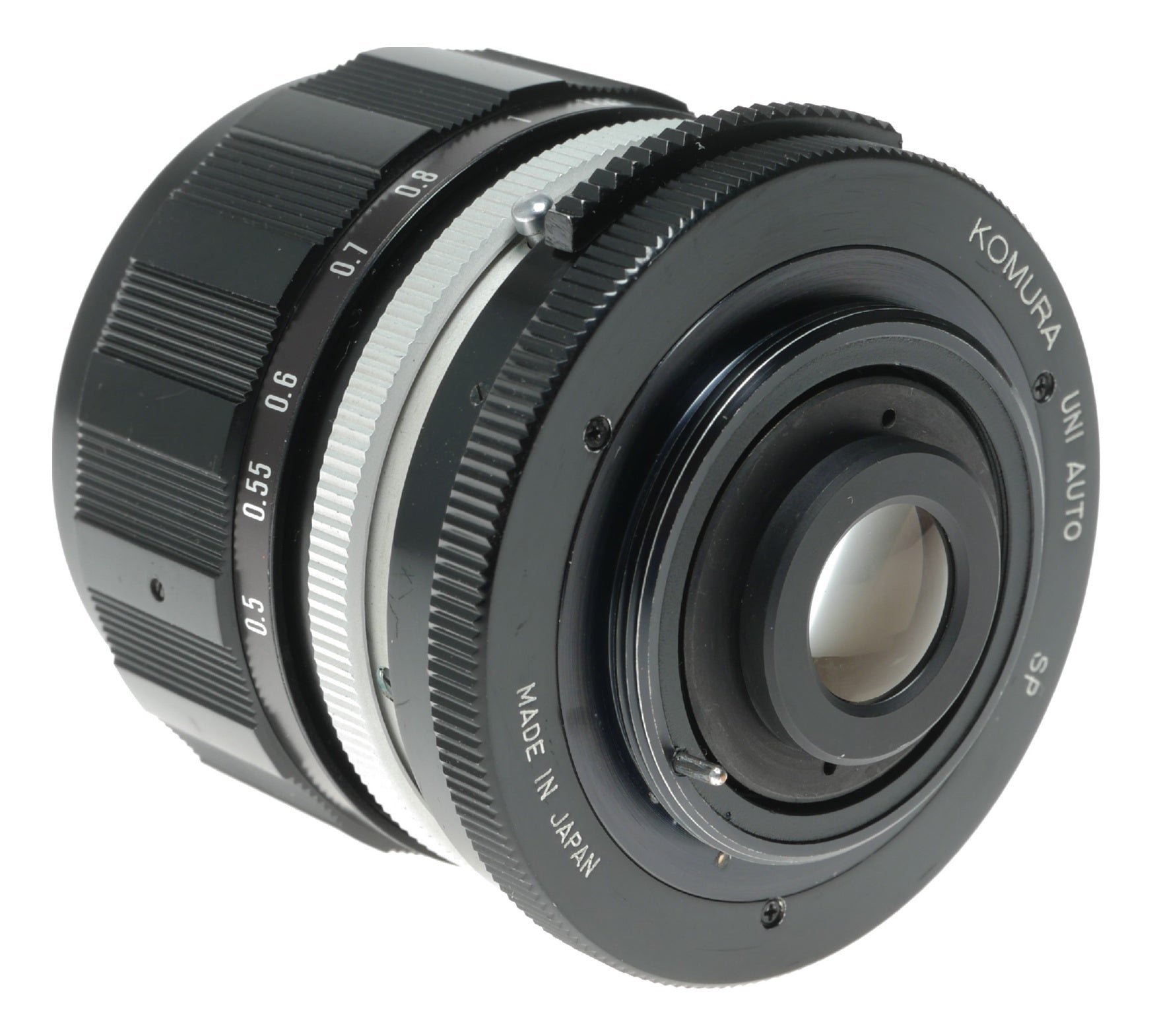 W-Komura Uni Auto 35mm f/2.5 Vintage Lens Made in Japan - View 4