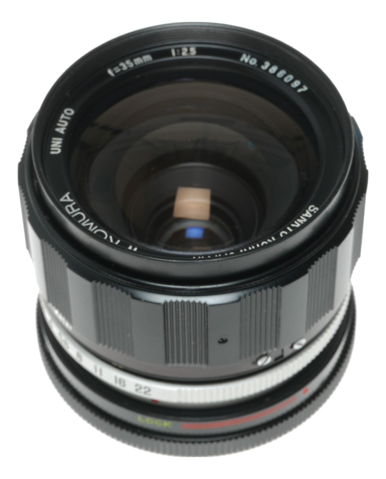 W-Komura Uni Auto 35mm f/2.5 Vintage Lens Made in Japan - View 7