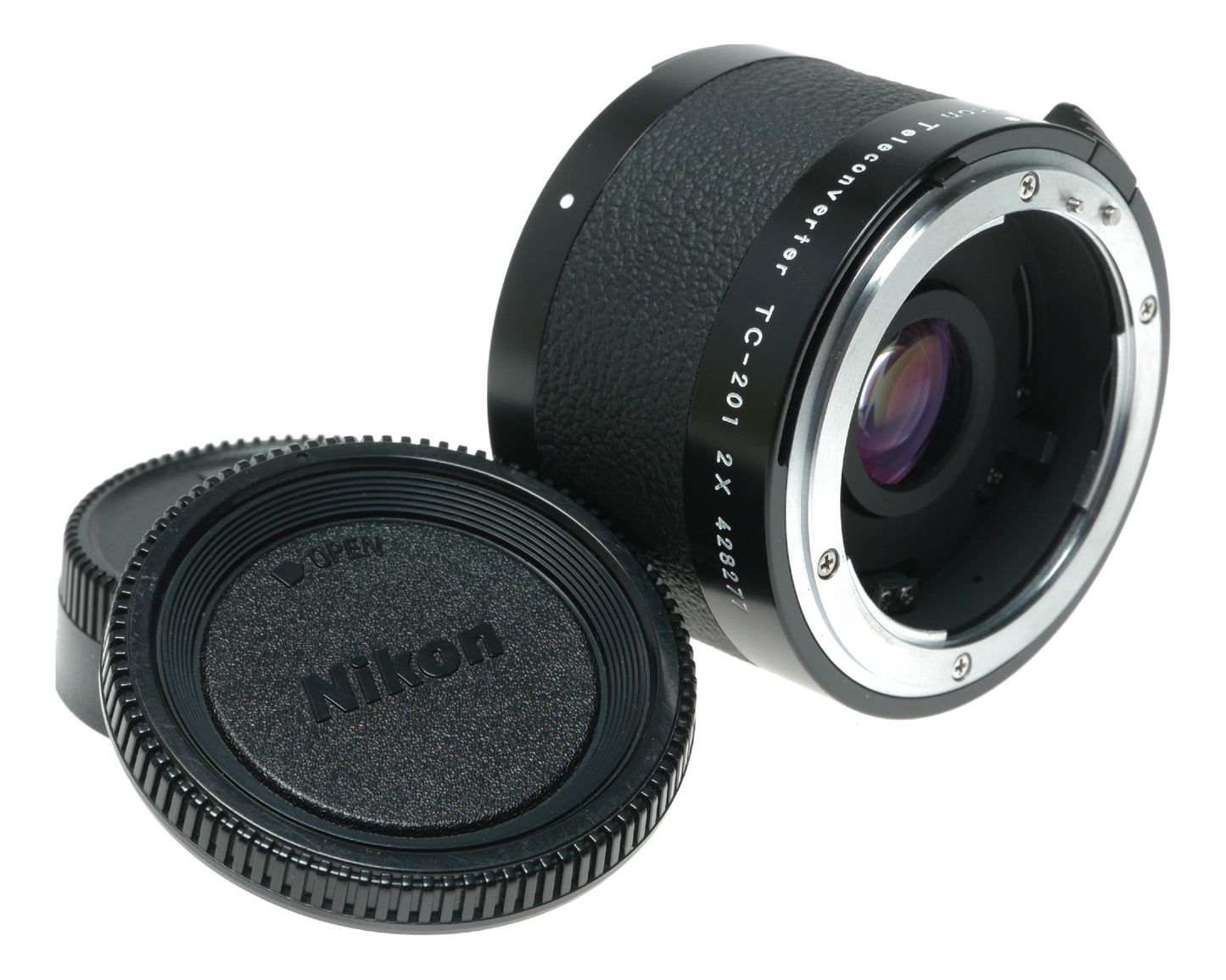 Nikon TC-201 2X Teleconverter Lens Accessory Made in Japan - View 5