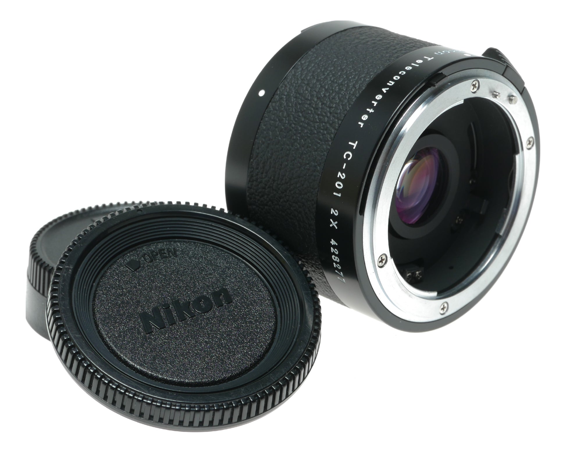 Nikon TC-201 2X Teleconverter Lens Accessory Made in Japan - View 5