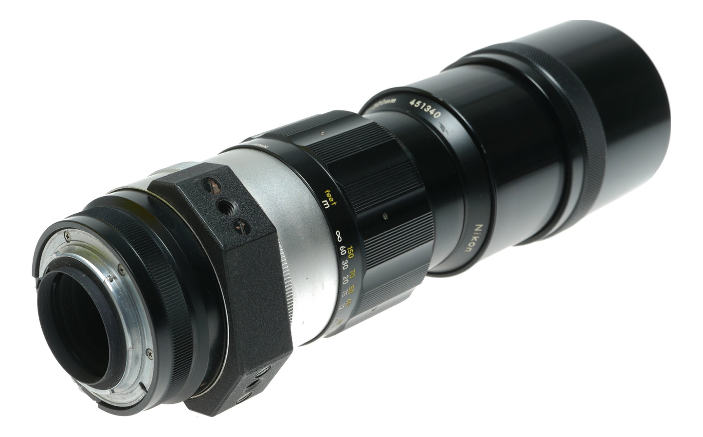 Nikon Nikkor-H Auto 1:4.5 f=300mm Vintage Telephoto Lens - View 7