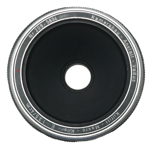 Kilfitt Makro-Kilar E 1:3.5/4cm Vintage Macro Lens by Kamerabau-Anstalt Vaduz - View 2