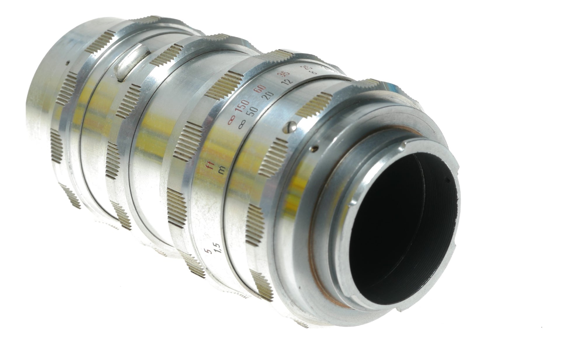 Travenar 135mm f/3.5 Vintage Camera Lens by A. Schacht München - View 4