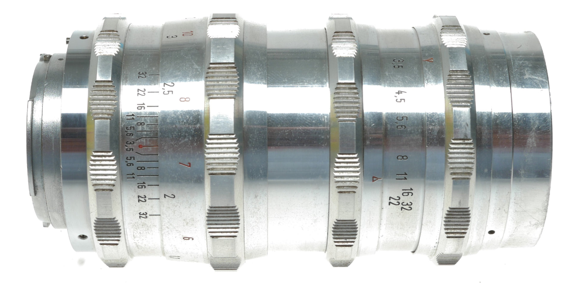 Travenar 135mm f/3.5 Vintage Camera Lens by A. Schacht München - View 6