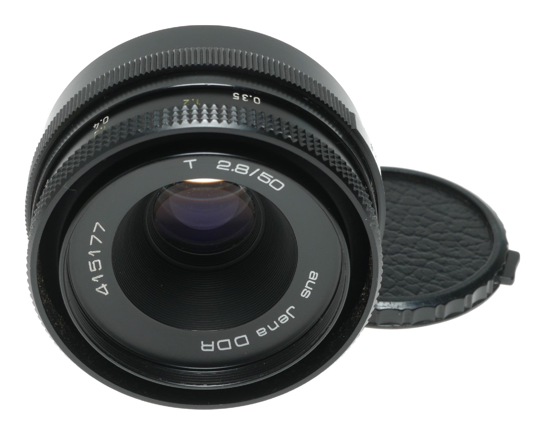 Carl Zeiss Jena DDR Tessar T 2.8/50mm Vintage Camera Lens