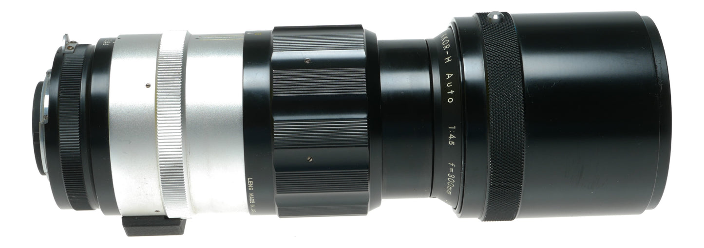 Nikon Nikkor-H Auto 1:4.5 f=300mm Vintage Telephoto Lens - View 8