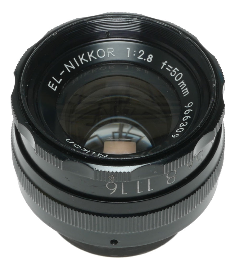Nikon EL-NIKKOR 50mm f/2.8 Enlarging Lens Made in Japan - View 5