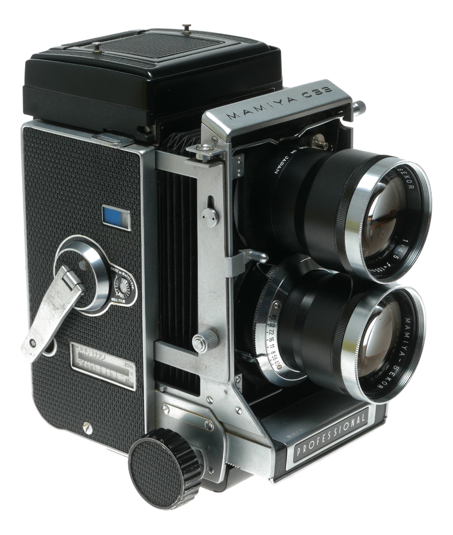 Mamiya C33 Professional TLR Camera with Mamiya-Sekor 135mm f/4.5 Lens - View 3