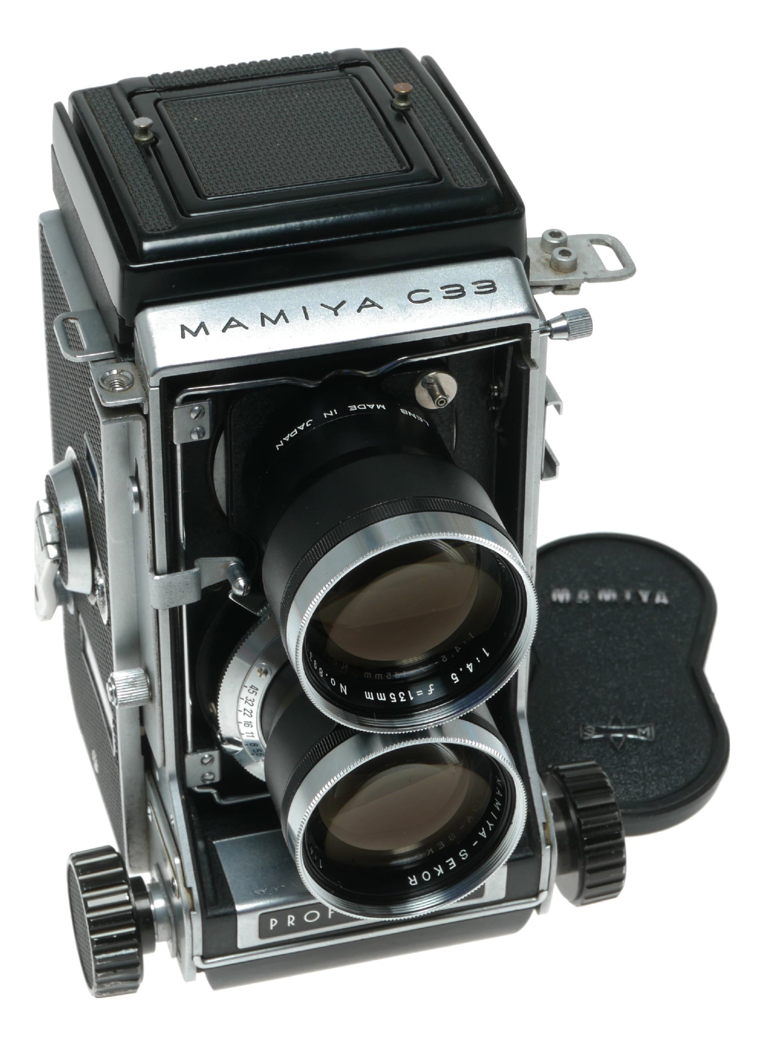 Mamiya C33 Professional TLR Camera with Mamiya-Sekor 135mm f/4.5 Lens - View 12