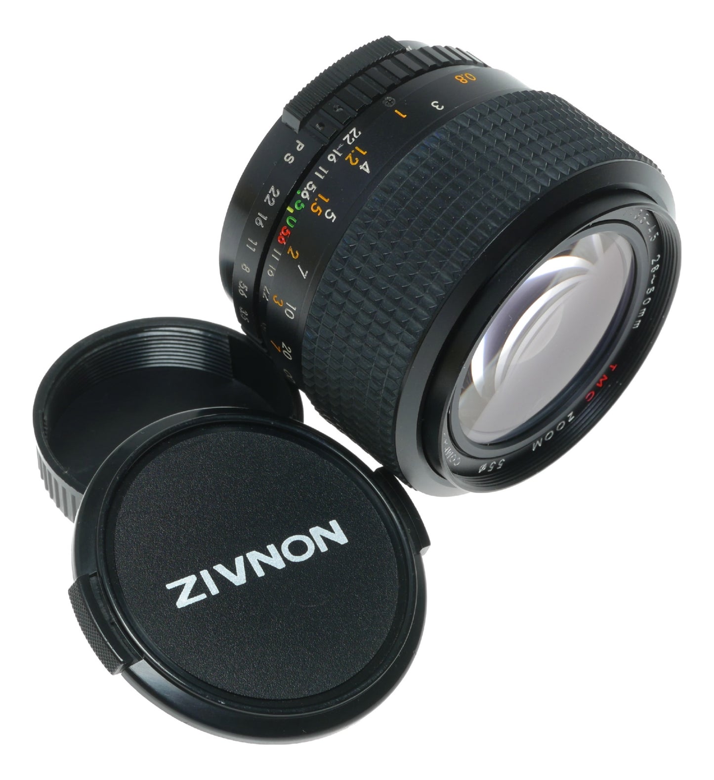 ZIVNON SP 28-50mm f/3.5-4.5 TMC Zoom Compact Camera Lens Made in Japan