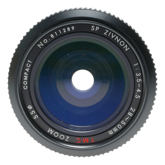ZIVNON SP 28-50mm f/3.5-4.5 TMC Zoom Compact Camera Lens Made in Japan - View 4