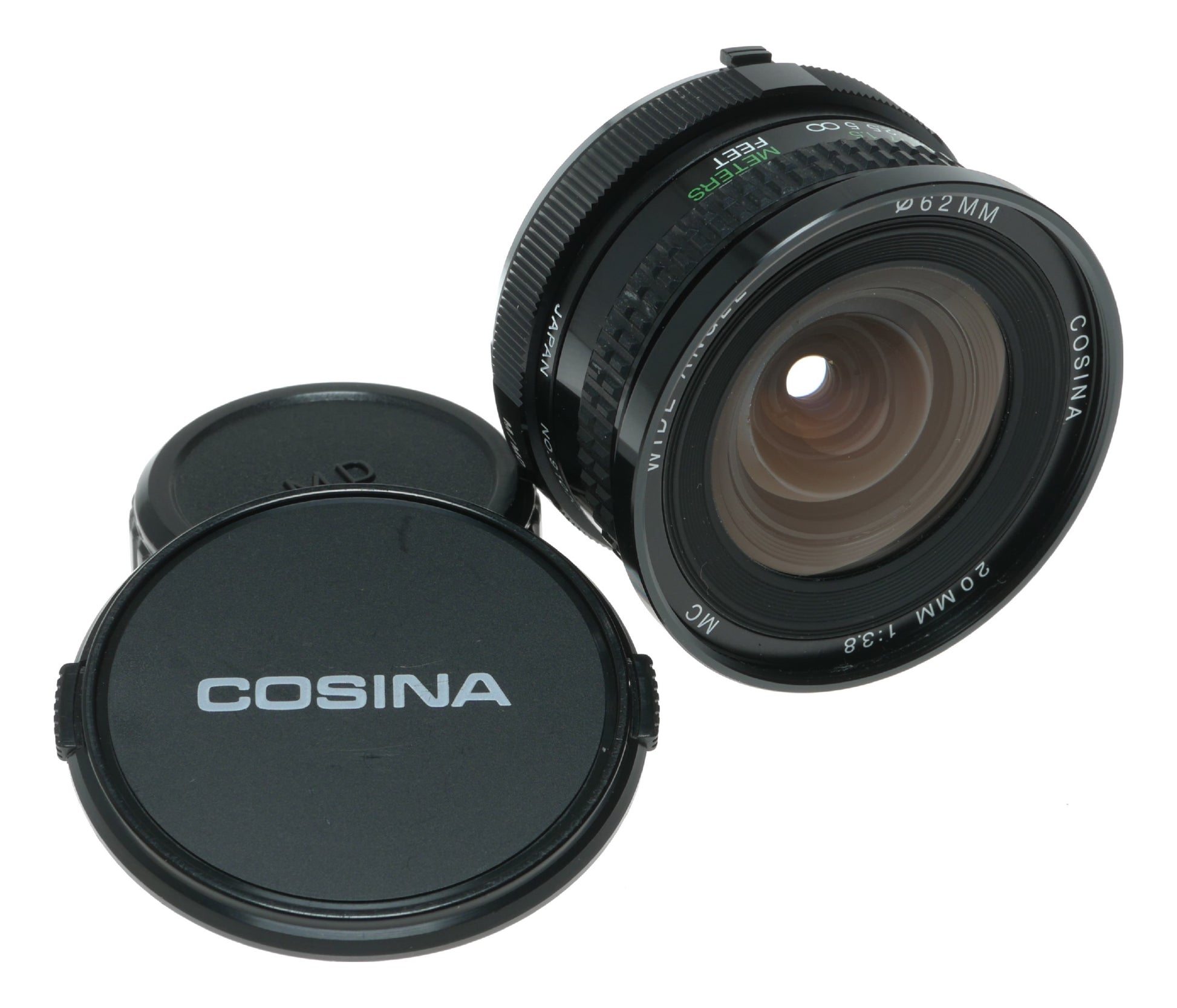 Cosina 20mm f/3.8 MC Wide Angle Lens for M/MD Mount Cameras