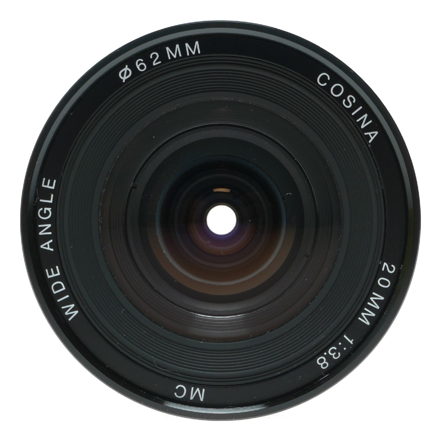 Cosina 20mm f/3.8 MC Wide Angle Lens for M/MD Mount Cameras - View 2