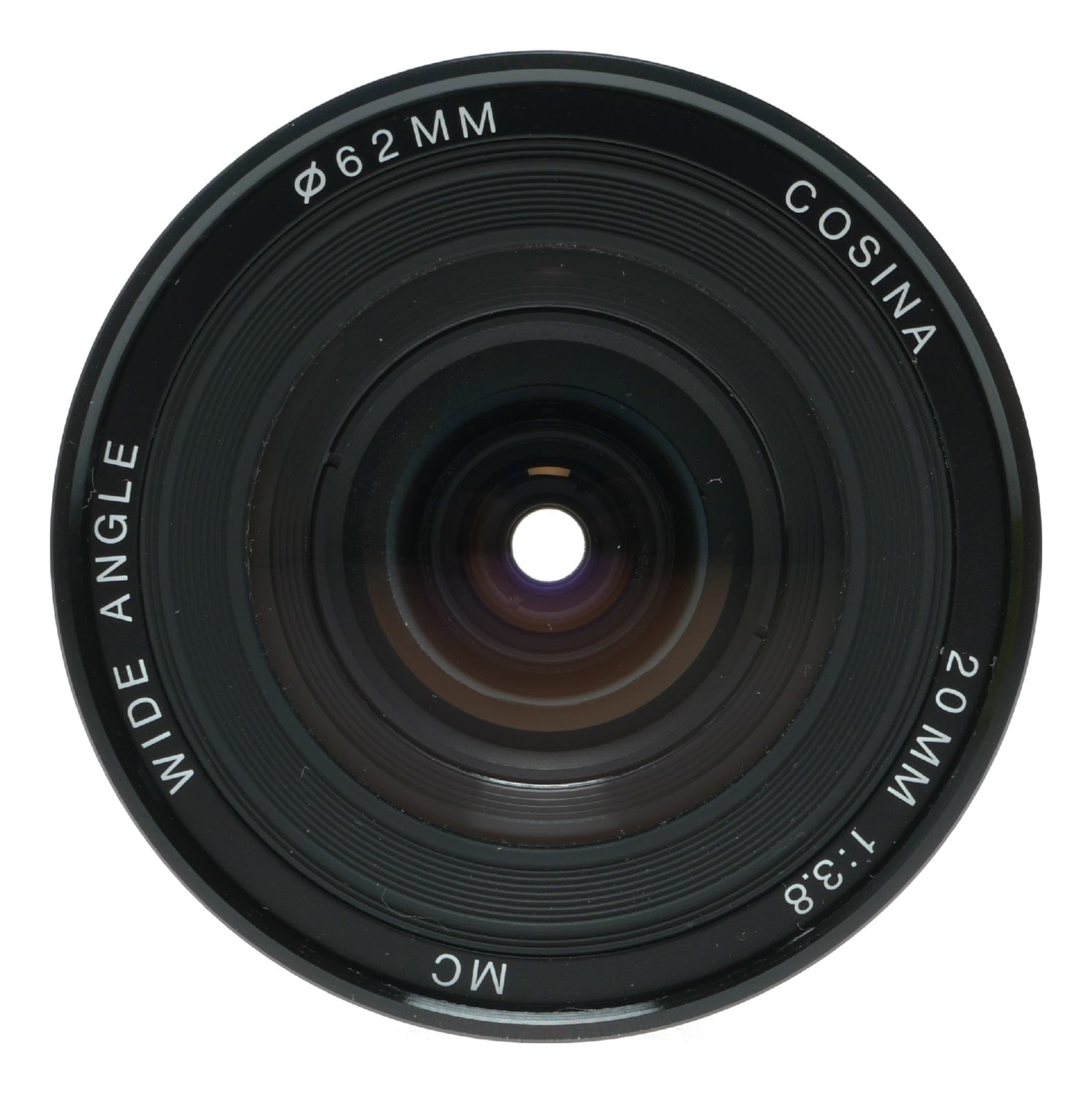 Cosina 20mm f/3.8 MC Wide Angle Lens for M/MD Mount Cameras - View 2