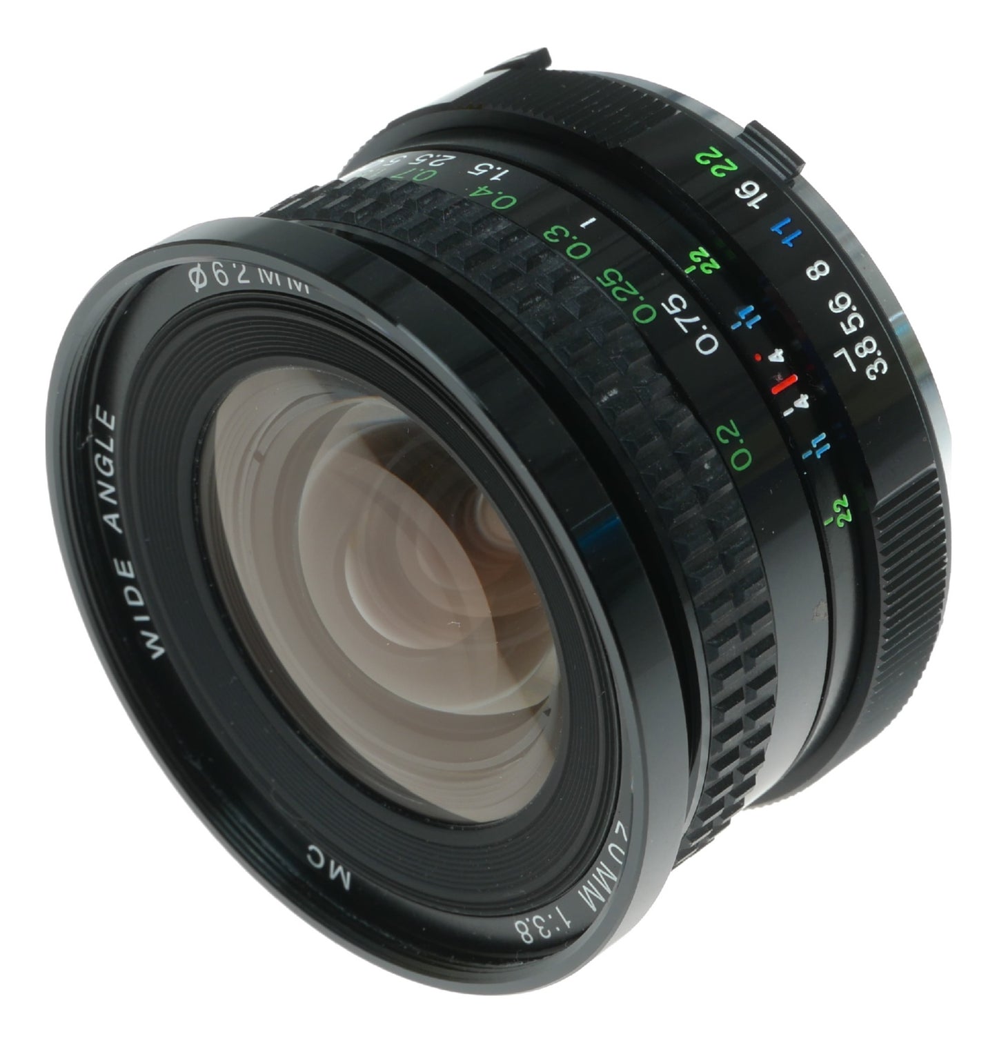 Cosina 20mm f/3.8 MC Wide Angle Lens for M/MD Mount Cameras - View 3