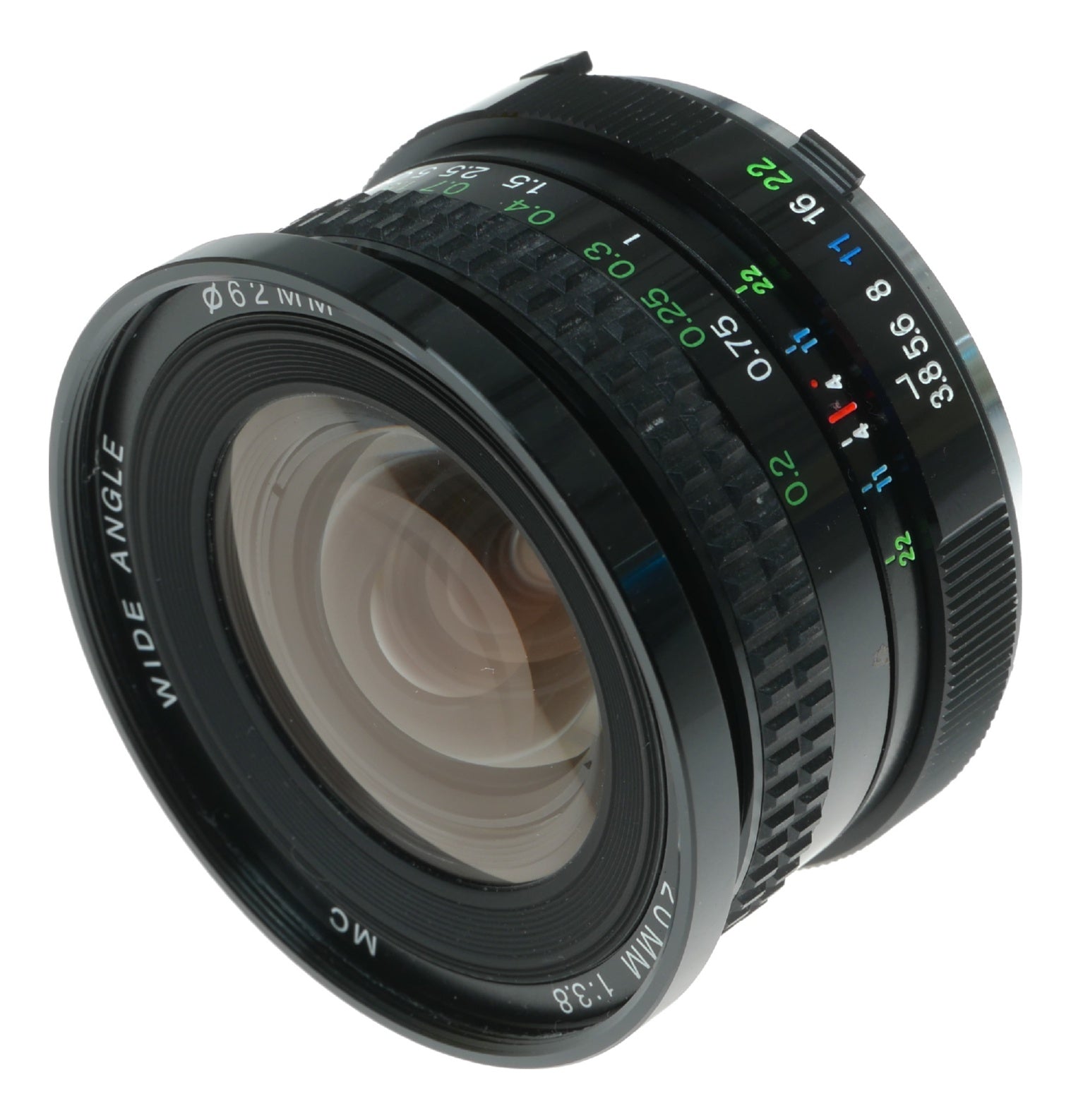 Cosina 20mm f/3.8 MC Wide Angle Lens for M/MD Mount Cameras - View 3