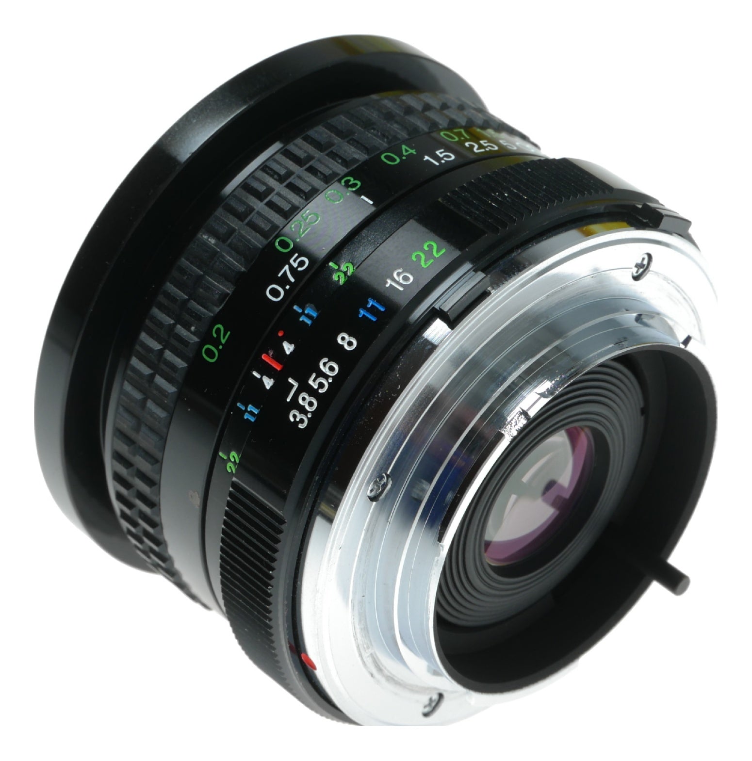 Cosina 20mm f/3.8 MC Wide Angle Lens for M/MD Mount Cameras - View 4