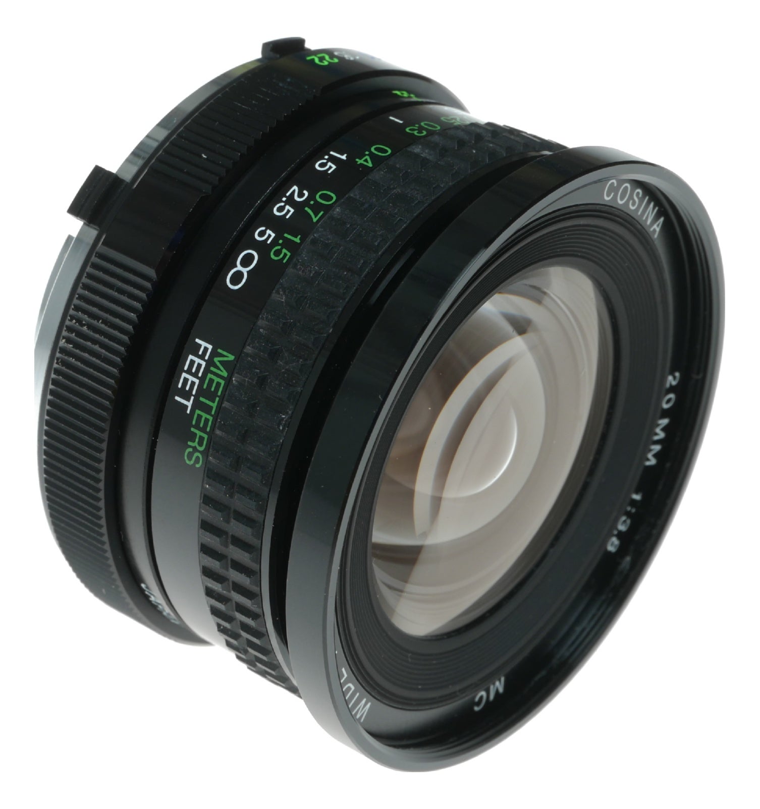 Cosina 20mm f/3.8 MC Wide Angle Lens for M/MD Mount Cameras - View 5