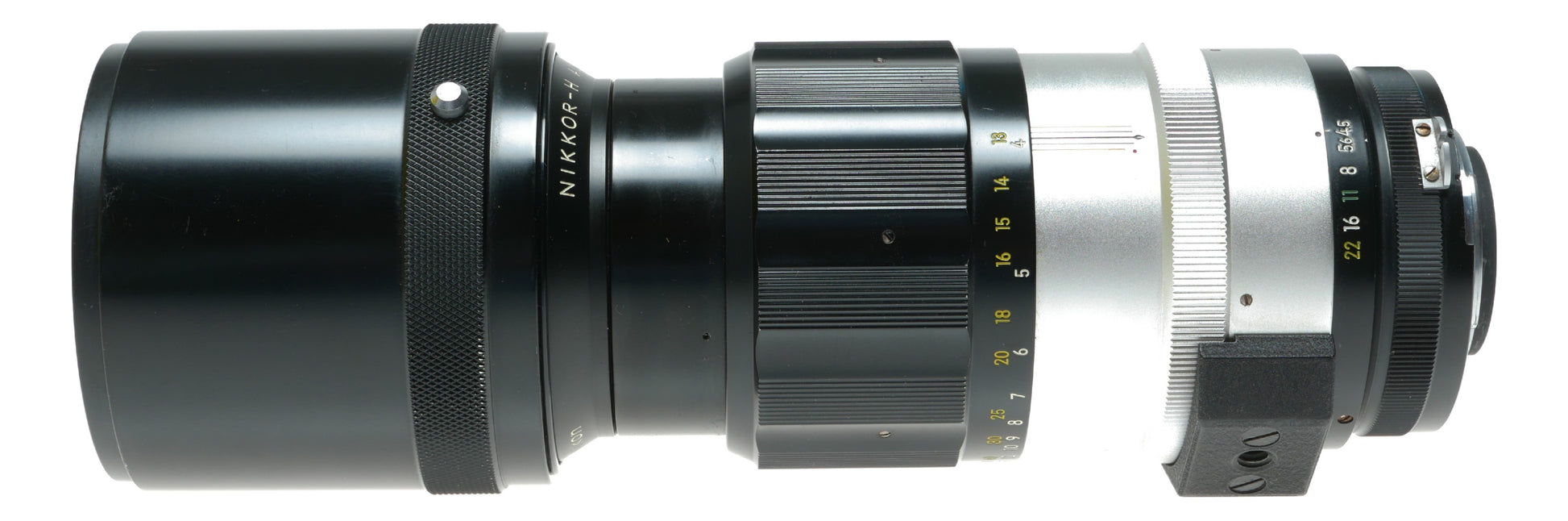 Nikon Nikkor-H Auto 1:4.5 f=300mm Vintage Telephoto Lens - View 9