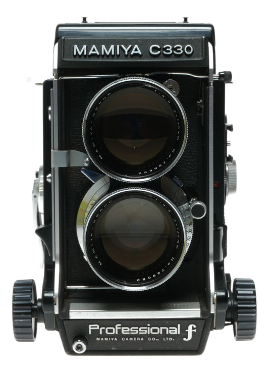 Mamiya C330 Professional TLR Camera with Mamiya-Sekor 135mm f/4.5 Lens, 120 Film, Made in Japan