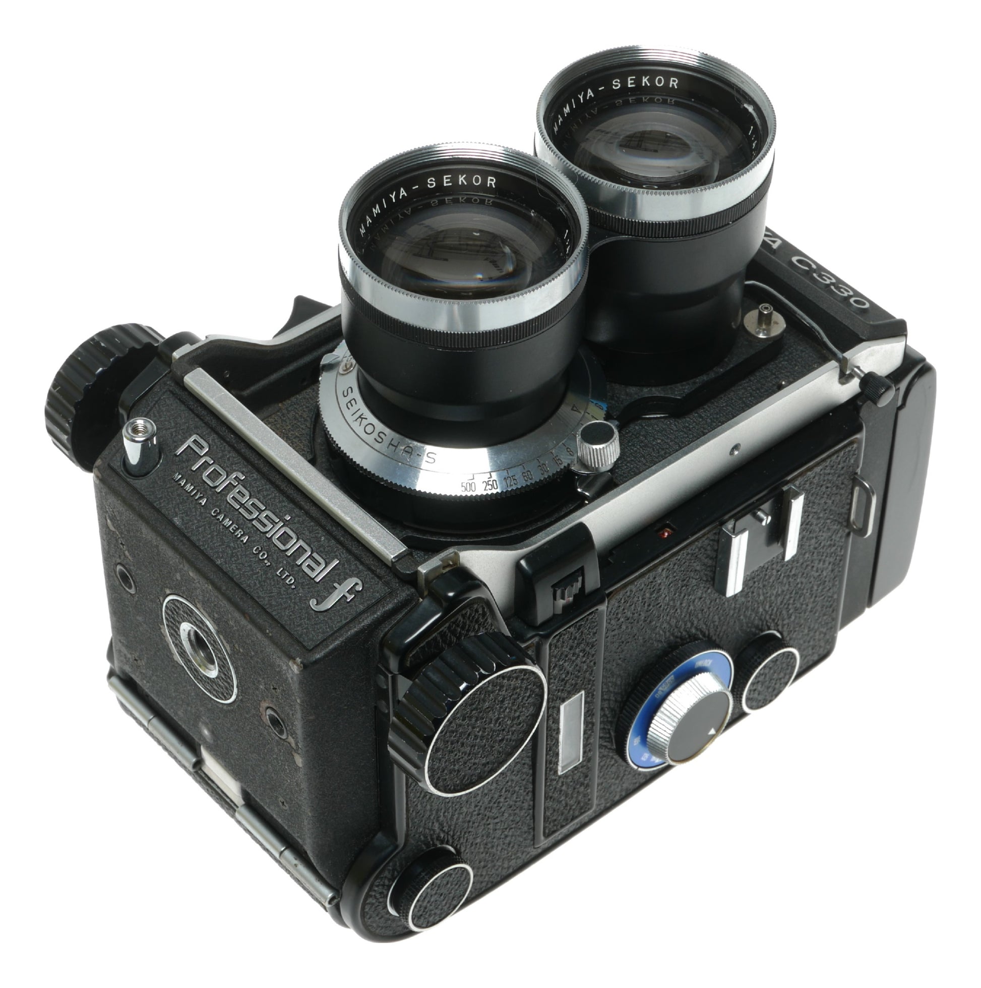 Mamiya C330 Professional TLR Camera with Mamiya-Sekor 135mm f/4.5 Lens, 120 Film, Made in Japan - View 8