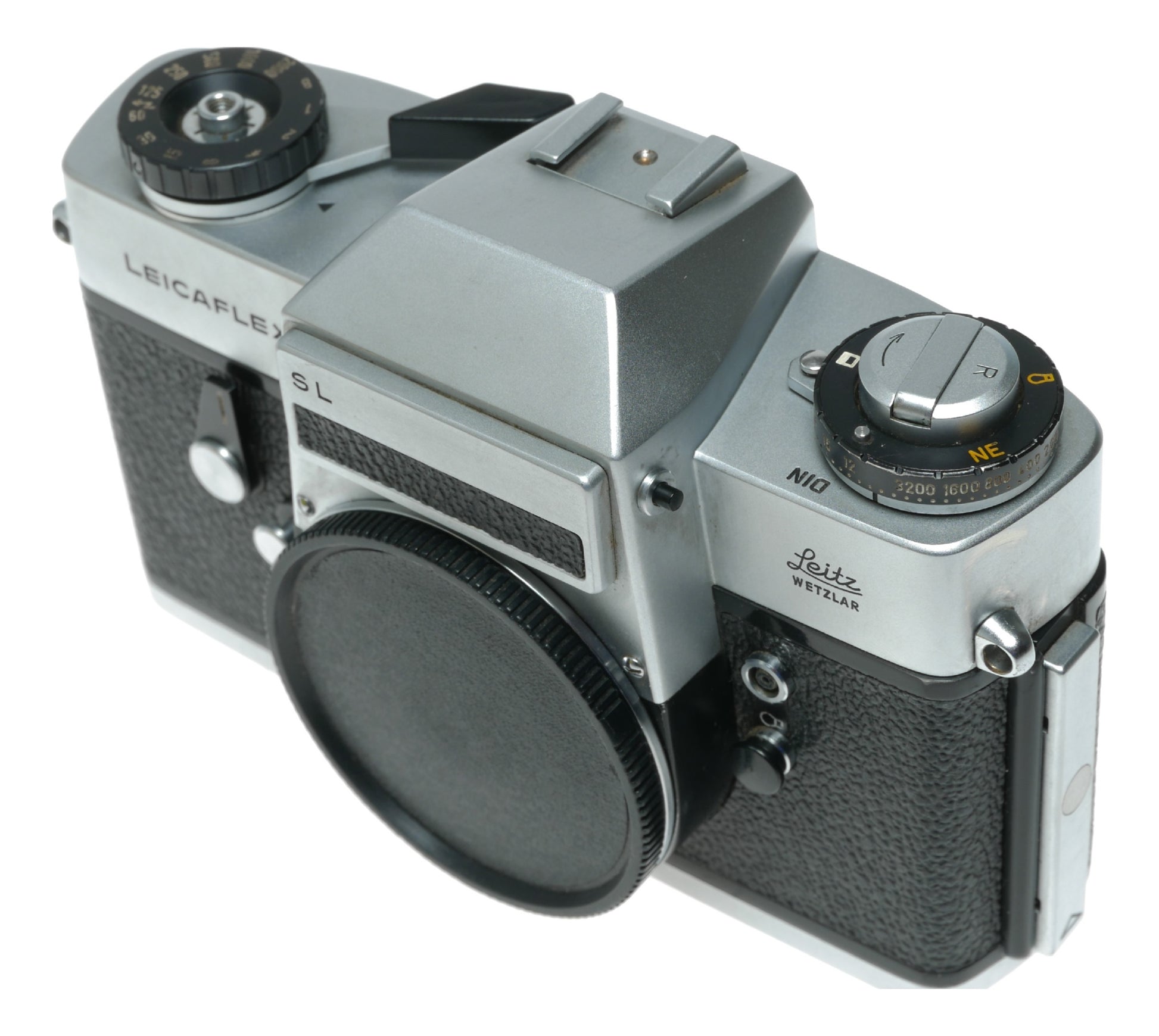 Leica Leitz Wetzlar SL Vintage Film Camera with Multiple Shutter Speeds - View 3