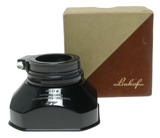 Linhof Universal-Sonnenblende Vintage Camera Lens Hood, 47mm, Made in West Germany