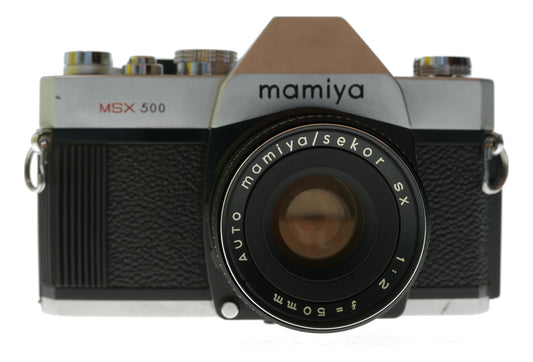 Mamiya Sekor SX 50mm f/2 Vintage SLR Camera Lens