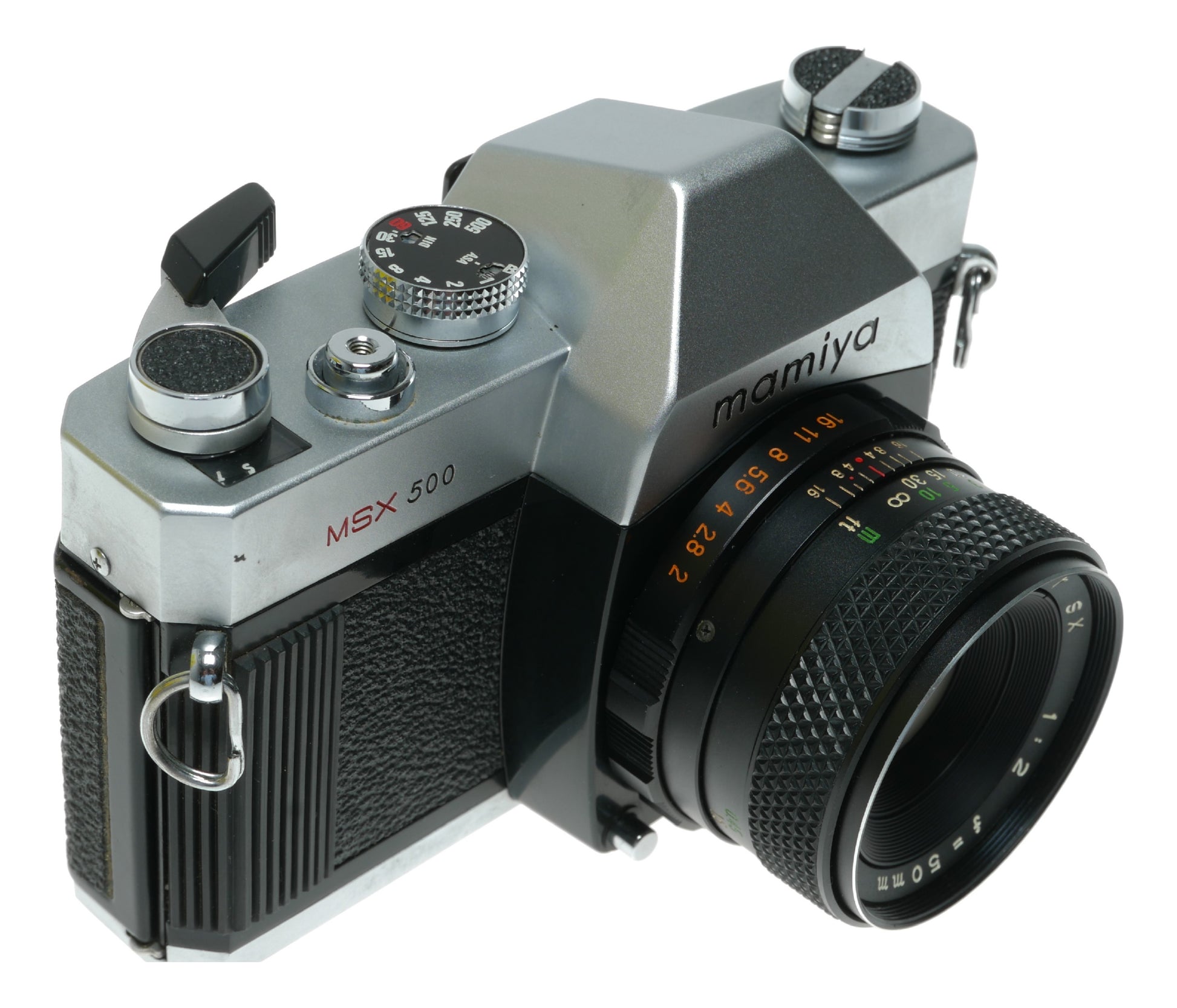 Mamiya Sekor SX 50mm f/2 Vintage SLR Camera Lens - View 4