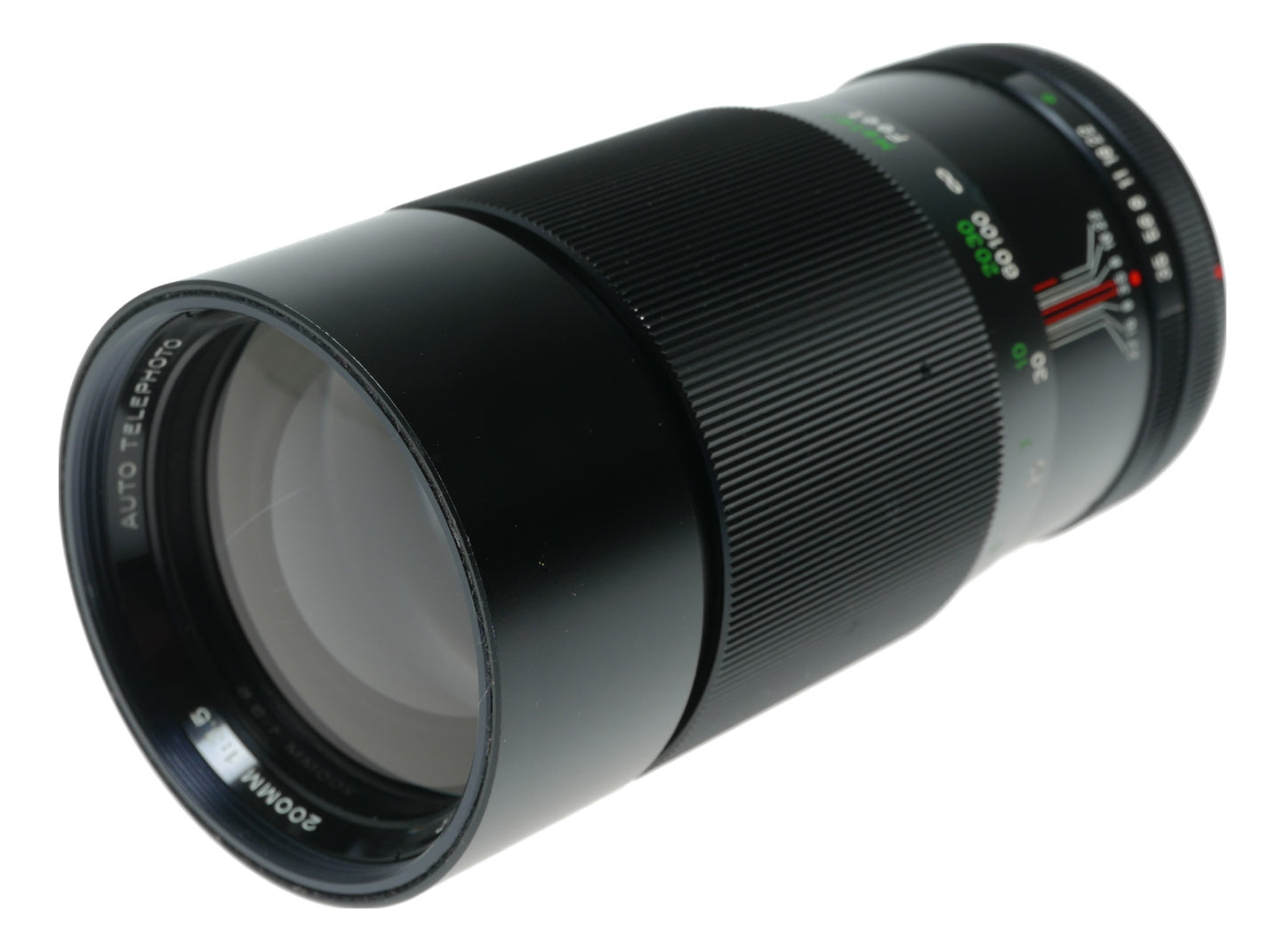 Vivitar 200mm f/3.5 Auto Telephoto Lens, 62mm Filter Thread, Made in Japan - View 3