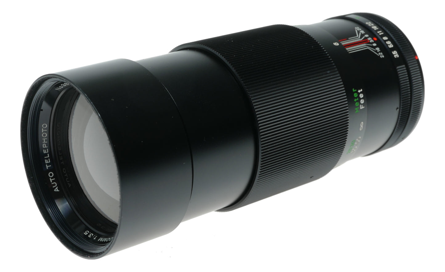 Vivitar 200mm f/3.5 Auto Telephoto Lens, 62mm Filter Thread, Made in Japan - View 4