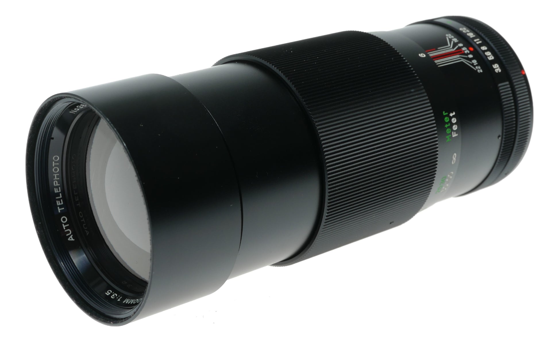 Vivitar 200mm f/3.5 Auto Telephoto Lens, 62mm Filter Thread, Made in Japan - View 4