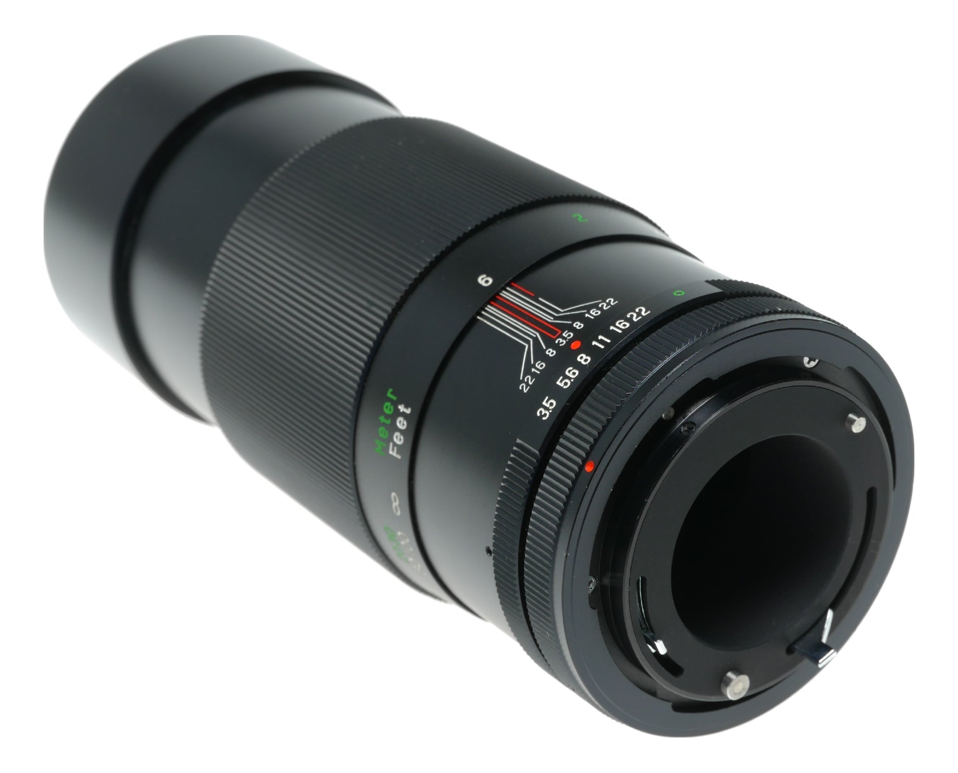 Vivitar 200mm f/3.5 Auto Telephoto Lens, 62mm Filter Thread, Made in Japan - View 5