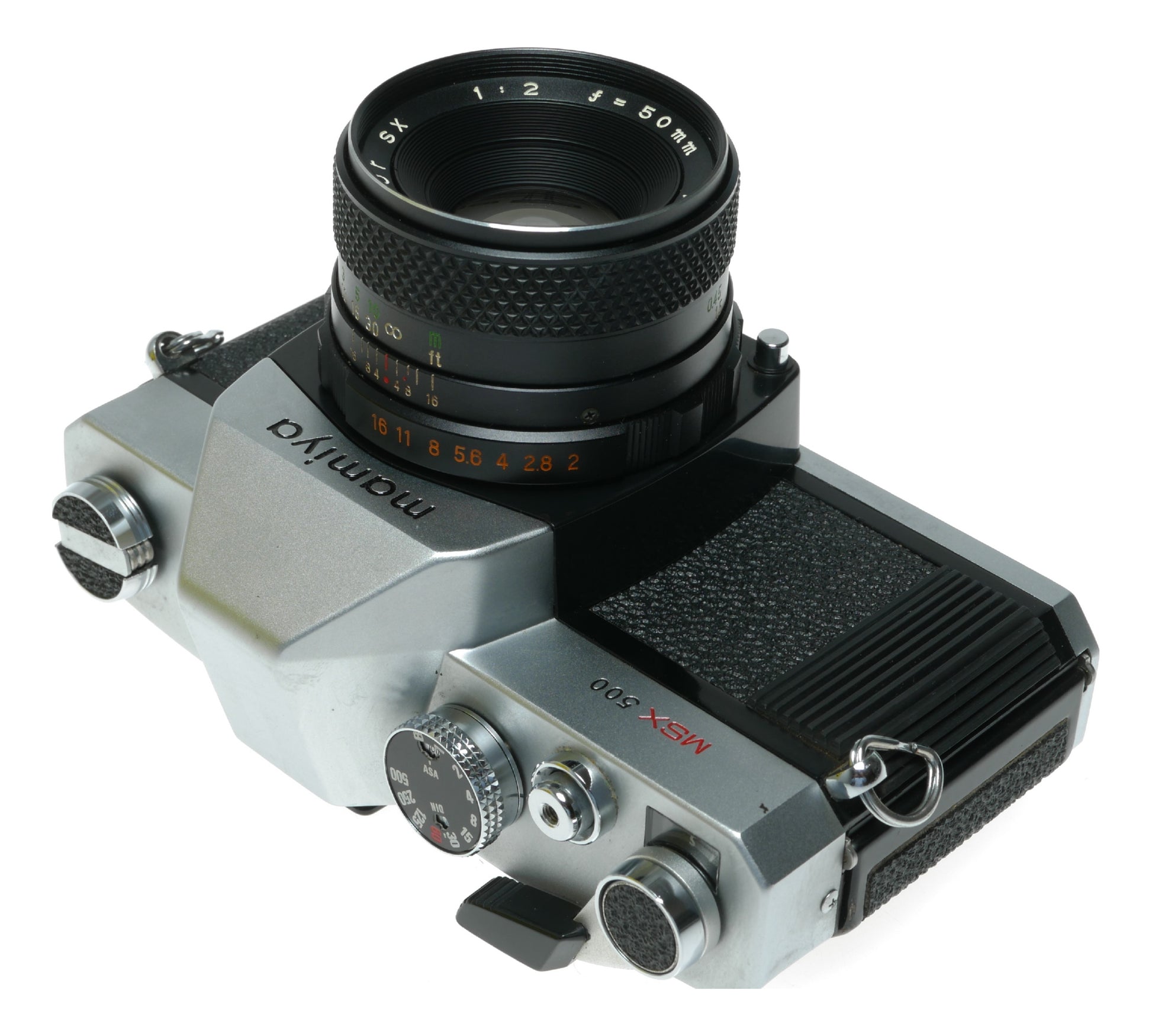 Mamiya Sekor SX 50mm f/2 Vintage SLR Camera Lens - View 8