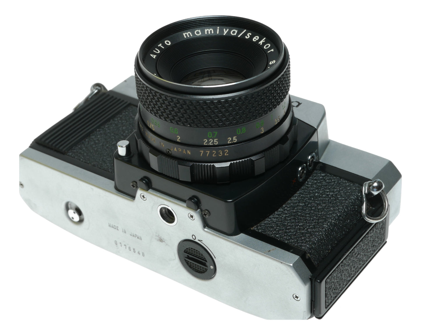 Mamiya Sekor SX 50mm f/2 Vintage SLR Camera Lens - View 9