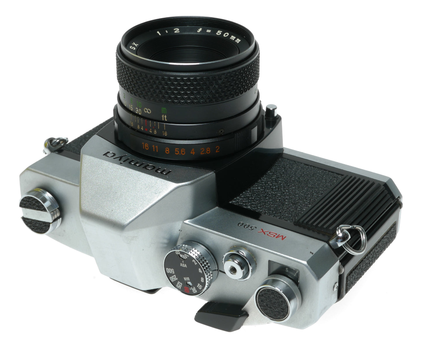 Mamiya Sekor SX 50mm f/2 Vintage SLR Camera Lens - View 10