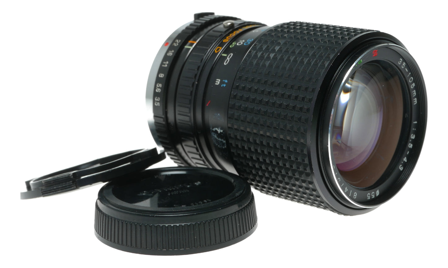 Tokina RMC 35-105mm f/3.5-4.3 Zoom Lens with Close Focus Capability