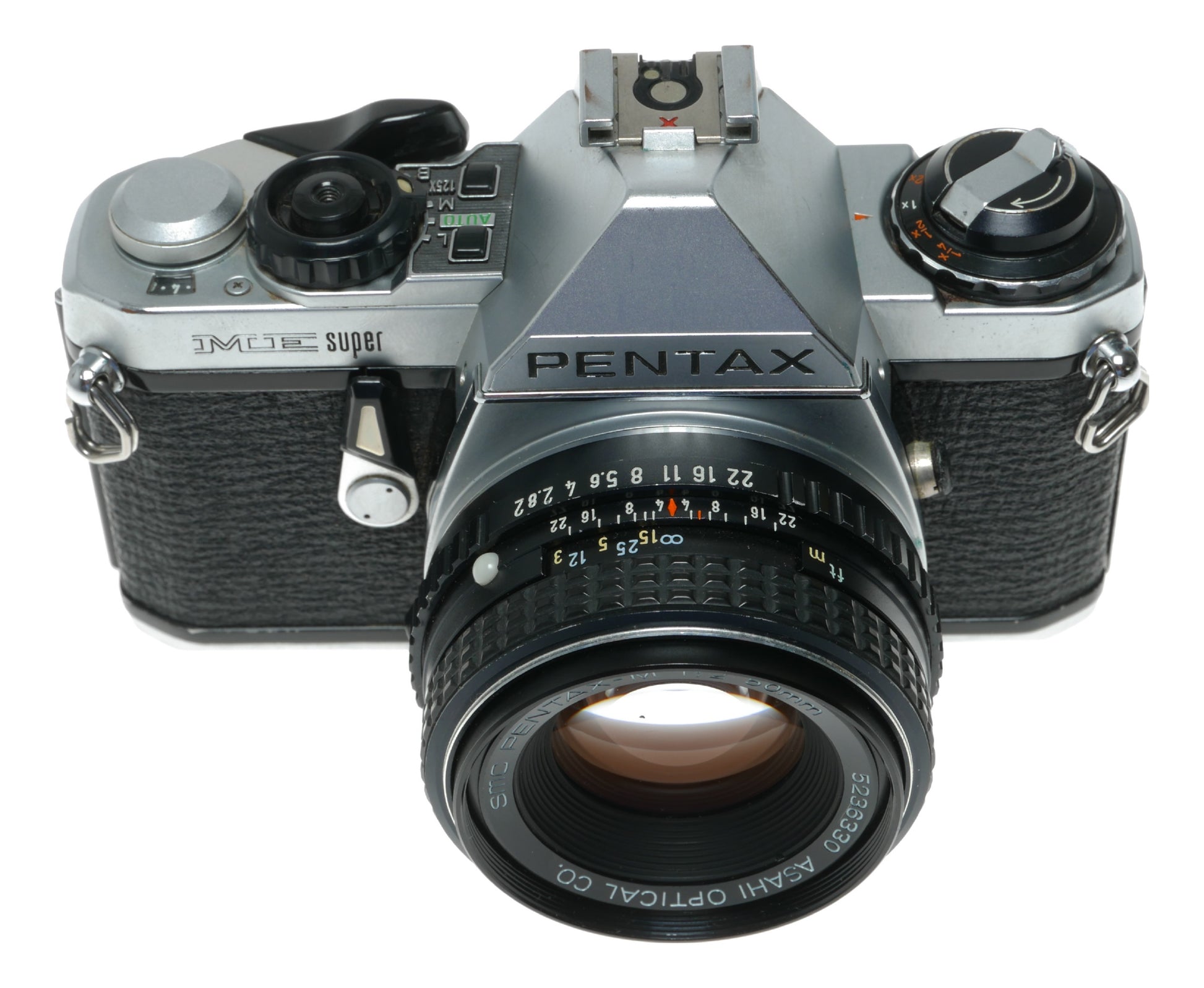 Pentax IM10E Super Vintage SLR Camera with SMC Pentax-M 1:2 50mm Lens - View 3