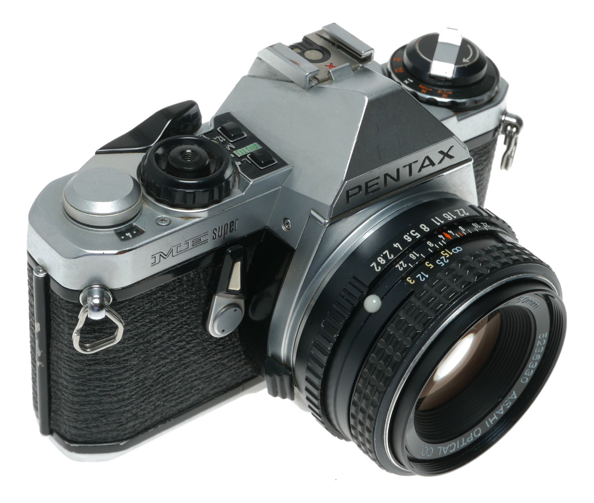 Pentax IM10E Super Vintage SLR Camera with SMC Pentax-M 1:2 50mm Lens - View 4