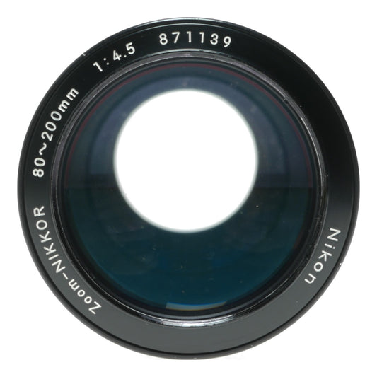 Nikon Zoom-Nikkor 80-200mm f/4.5 Lens with Hoya 52mm UV Filter - View 2