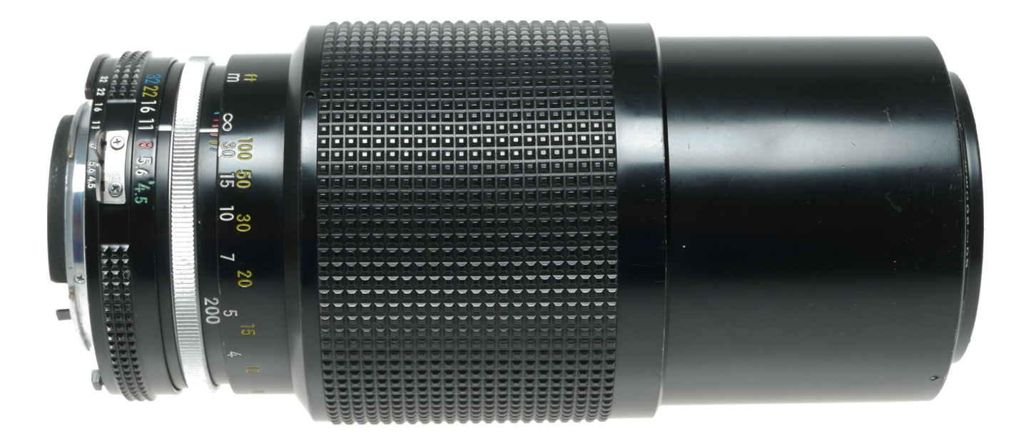 Nikon Zoom-Nikkor 80-200mm f/4.5 Lens with Hoya 52mm UV Filter - View 6