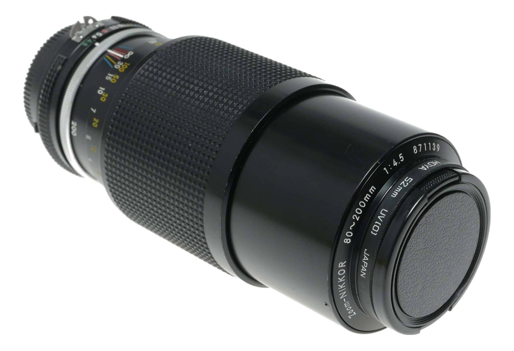 Nikon Zoom-Nikkor 80-200mm f/4.5 Lens with Hoya 52mm UV Filter - View 11