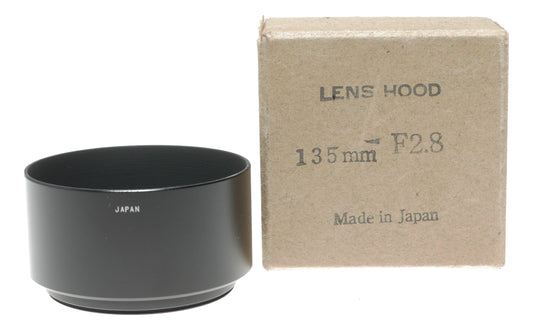 Leica APO-Telyt-R 135mm f/2.8 Vintage Lens with Hood, Made in Japan, Hard Chrome Finish