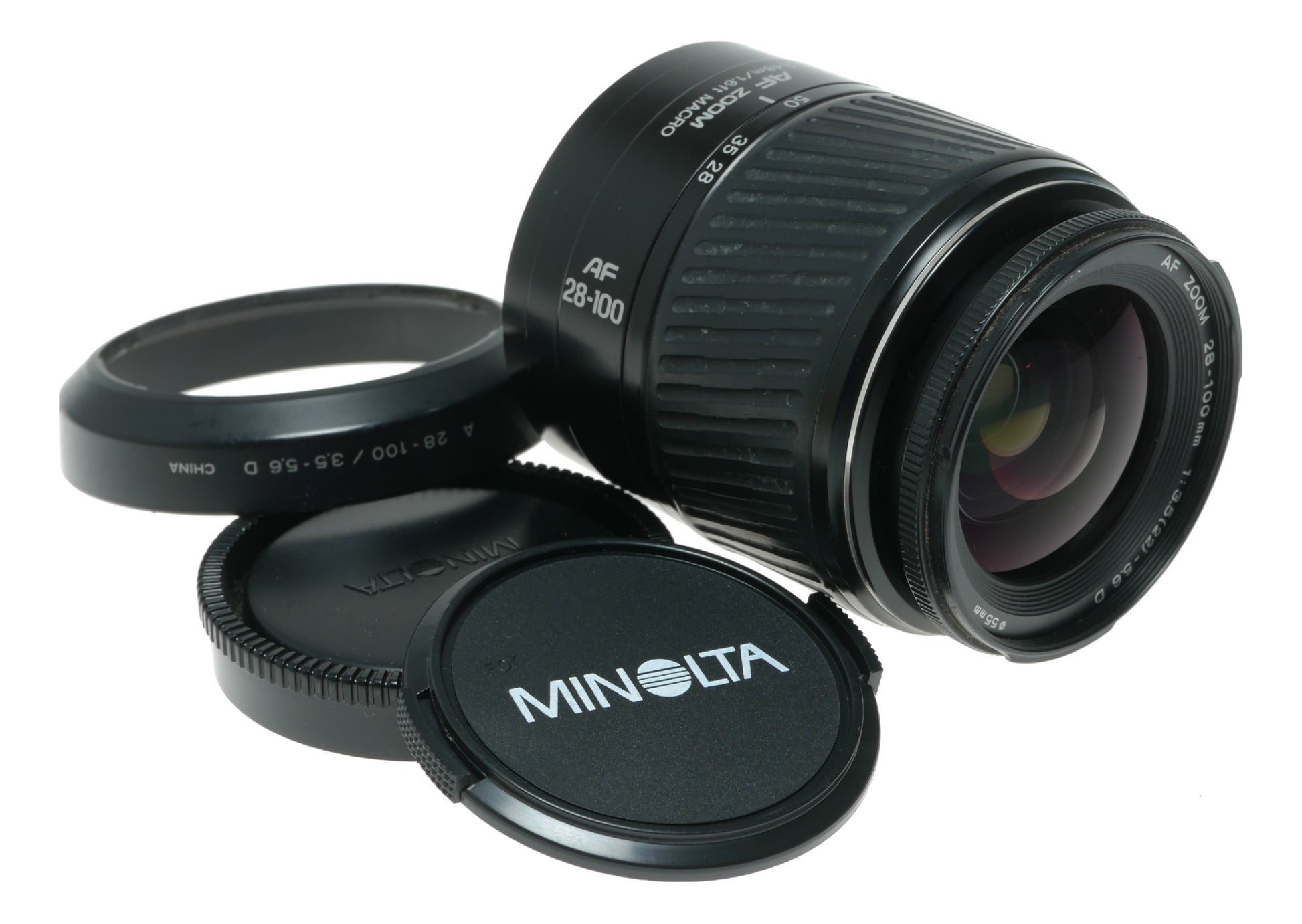 Minolta AF Zoom 28-100mm f/3.5-5.6 D Macro Lens - View 3