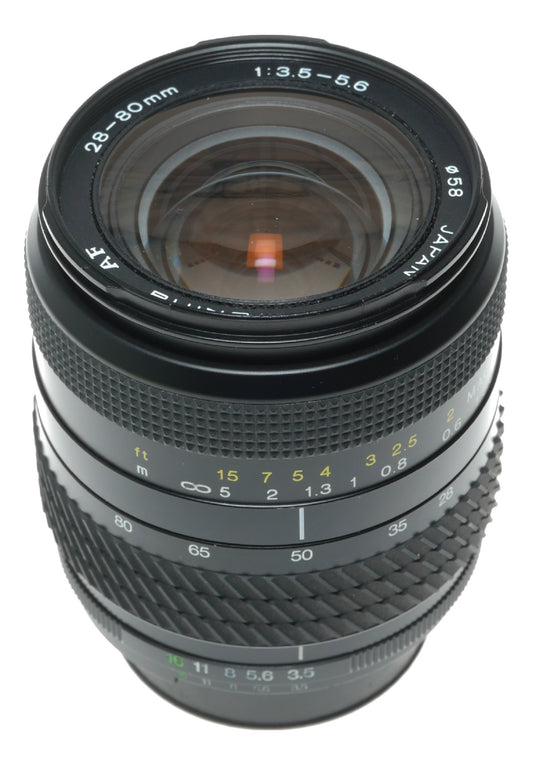 Tokina AF 28-80mm f/3.5-5.6 Macro Zoom Lens for SLR Cameras