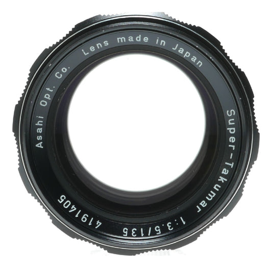 Asahi Optical Co. Super-Takumar 135mm f/3.5 Vintage SLR Lens Made in Japan