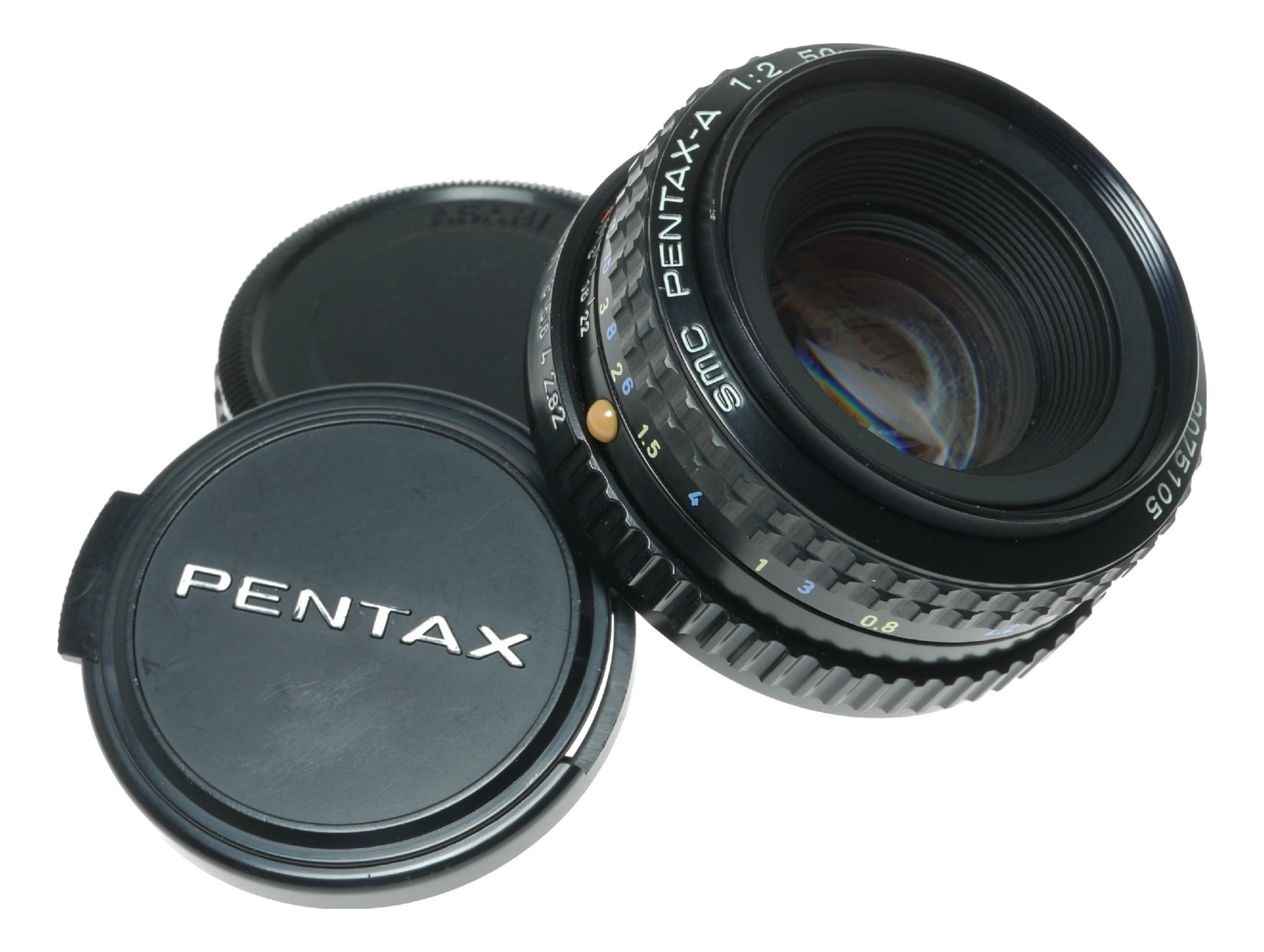 Pentax SMC Pentax-A 50mm f/2 Vintage SLR Camera Lens